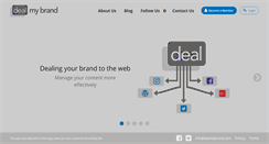 Desktop Screenshot of dealmybrand.com